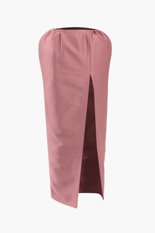Pink volume skirt