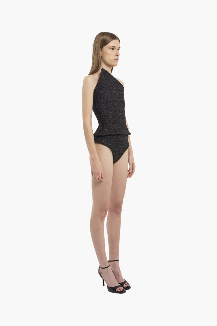 Black tweed corset - Image 5