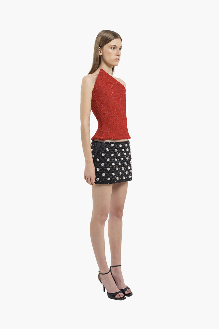 Red tweed corset - Image 6