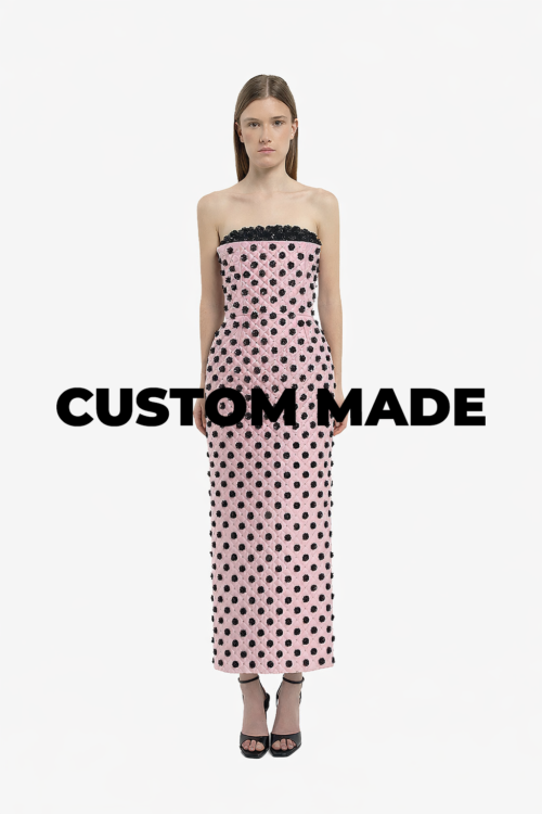 Pink Quilted Dress + bra (Custom)